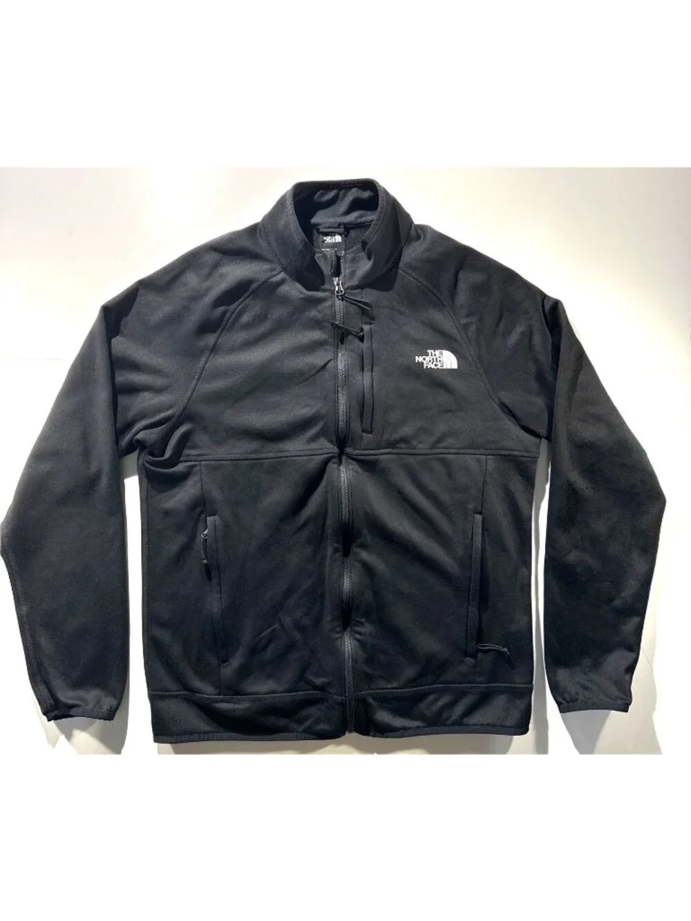 The North Face Mens Black Full-Zip Fleece Jacket M